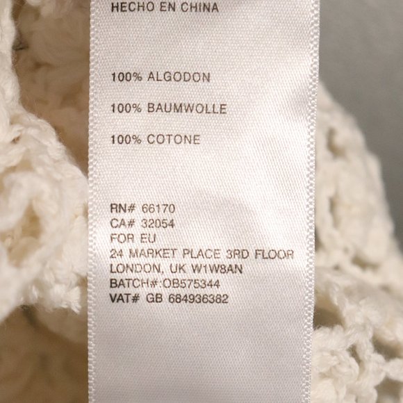 NWOT Kimchi Blue X Urban Outfitters Crochet  Swim Cover Up/ Tank Top - Picture 10 of 12